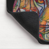 Tigerkopf-Mauspad Mousepad (Ecke)