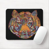Tigerkopf-Mauspad Mousepad (Mit Mouse)