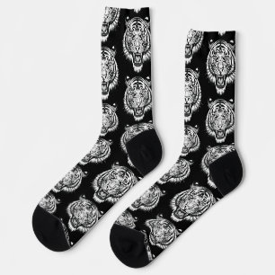 Tigerkopf Socken