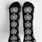 Tigerkopf Socken (Oben)