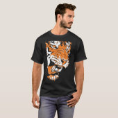 Tigerkopf T-Shirt (Vorne ganz)