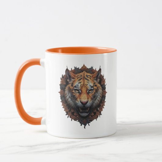 Tigerkopf. Tasse (Links)