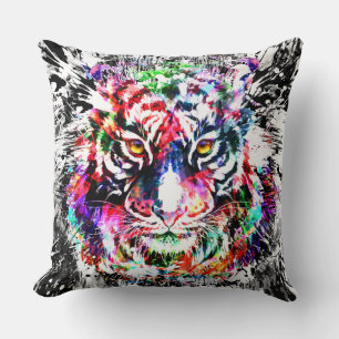 Tigerköpfe Kissen Kissen - Tigergesicht