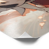 Tigerkrieger Fotodruck (Ecke)