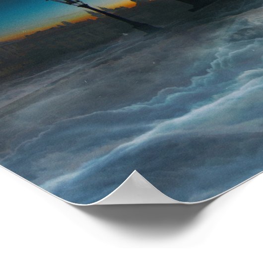 Tigerlaune Poster (Ecke)