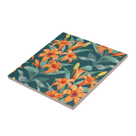 Tigerlilie Fliese (Seite)