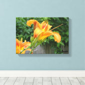 Tigerlilie Leinwanddruck (Insitu (Holzboden))