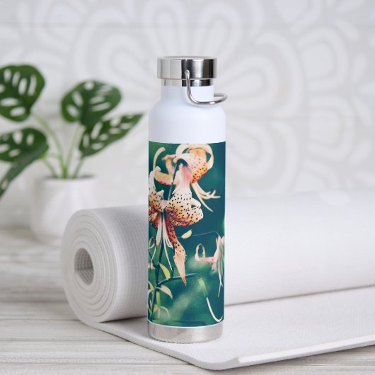 Tigerlilie Trinkflasche (Yoga)