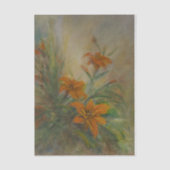 Tigerlilien Seidenpapier (Vorderseite)