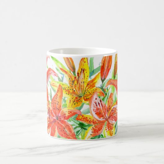 Tigerlililie Blume Tasse (Mittel)