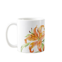 Tigerlililie Blume Tasse