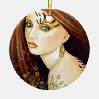 Tigerlily Keramikornament