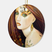 Tigerlily Keramikornament (Links)