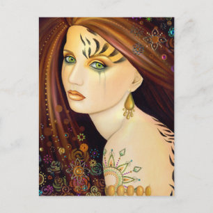 Tigerlily Postkarte