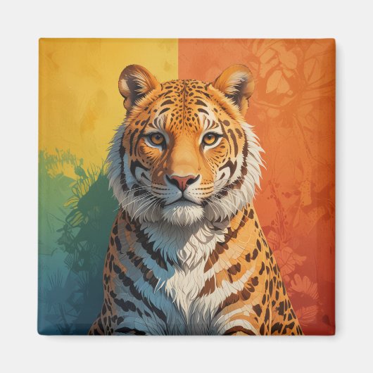 Tigermagnet Magnet (Vorne)