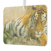 Tigermalerei Autolufterfrischer (Links)