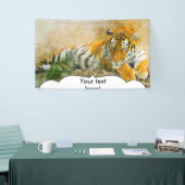 Tigermalerei Banner (Messeveranstaltung)