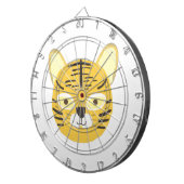 Tigermalerei Dartscheibe (Vorderseite rechts)