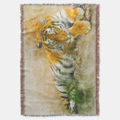 Tigermalerei Decke (Vorderseite Vertikal)