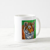 Tigermalerei Kaffeetasse (VorderseiteRechts)