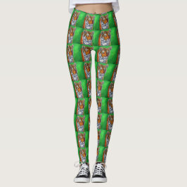 Tigermalerei Leggings
