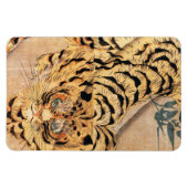 Tigermalerei Magnet (Horizontal)
