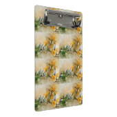 Tigermalerei Mini Klemmbrett (Schrägansicht)