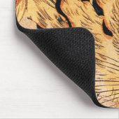 Tigermalerei Mousepad (Ecke)