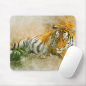 Tigermalerei Mousepad (Mit Mouse)