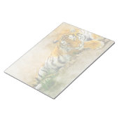 Tigermalerei Notizblock (angewinkelt)