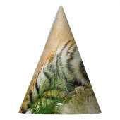 Tigermalerei Partyhütchen (Links)