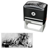 Tigermalerei Permastempel (Beispiel)