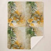 Tigermalerei Sherpadecke (Vorderseite)