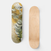 Tigermalerei Skateboard (Vorderseite)
