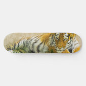 Tigermalerei Skateboard (Horizontal)
