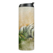 Tigermalerei Thermosbecher (Nach links gedreht)