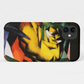 Tigermalerei von Franz Marc Case-Mate iPhone Hülle (Rückseite (Horizontal))