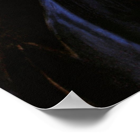 Tigermalerei von Franz Marc Poster (Ecke)