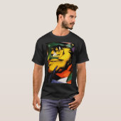Tigermalerei von Franz Marc T-Shirt (Vorne ganz)