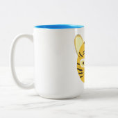 Tigermalerei Zweifarbige Tasse (Links)