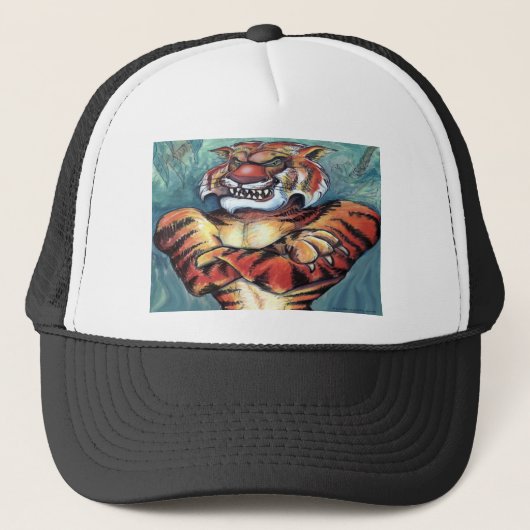 Tigermuskel Truckerkappe (Vorderseite)