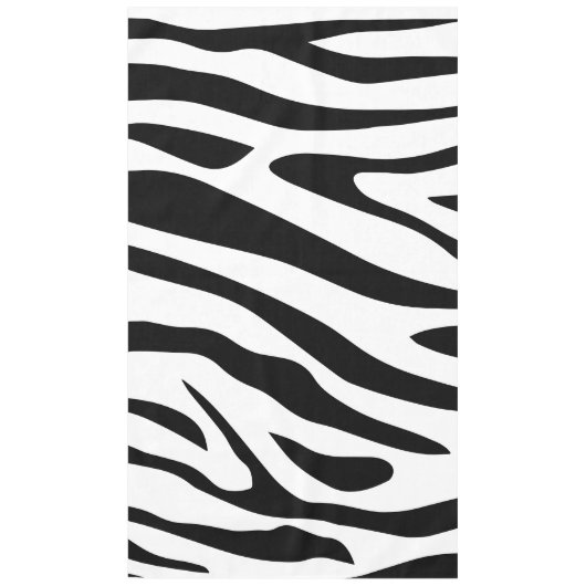 Tigermuster in Vector Tischdecke (Vorderseite)