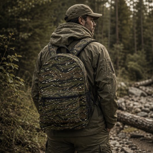 Tigermuster-Tarnmuster Bedruckter Rucksack