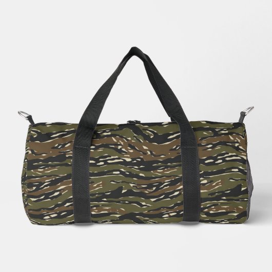 Tigermuster-Tarnmuster Duffle Bag (Vorderseite)