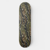 Tigermuster-Tarnmuster Skateboard (Vorderseite)