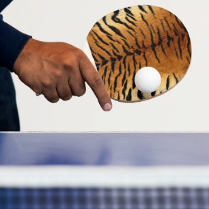 Tigermuster Tischtennis Schläger