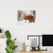 Tigermutter und Sohn Poster (Heimbüro)