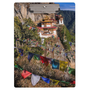 Tigernest-Kloster, Bhutan Klemmbrett