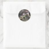 Tigernest Runder Aufkleber (Tasche)