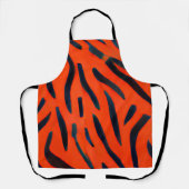 Tigerorange-Schürze Schürze (Vorderseite)